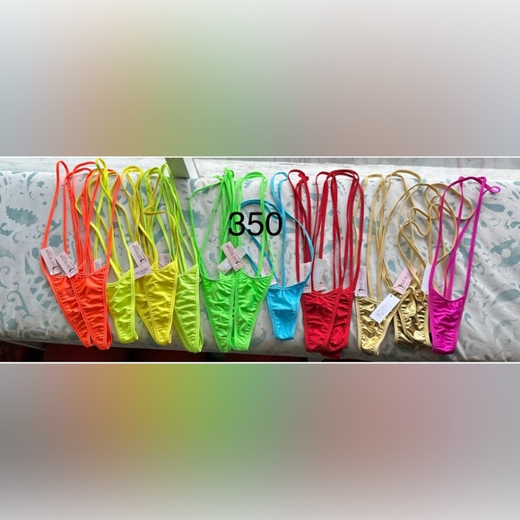 Just to Flirt-SLINGSHOT - LOTS OF COLORS! Exotic Dancewear Slingshot Thong - Picture 3 of 5